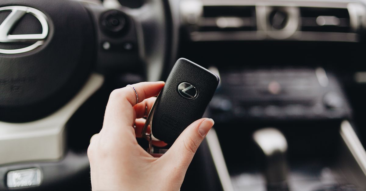 Toyota car key fob — Augustine Locksmith Pro